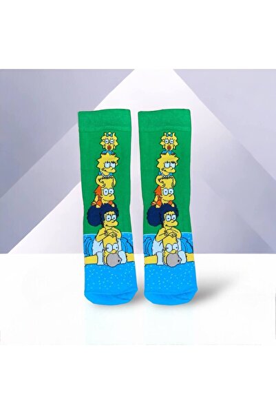 AL Bİ 90LIK جوارب سيمبسون بنمط شخصية