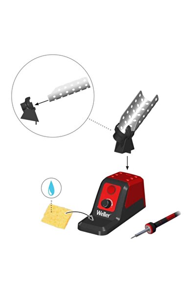 Weller Wlsk8023c Değişken Güç Ayarlı Lehim Istasyonu 20-80 Watt