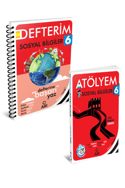 Arı Yayıncılık 6 SINIF SOSYAL BİLGİLER ATÖLYEM+DEFTERİM