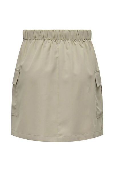 ONLY Beige Mini Cargo Skirt - Onlalına with Pockets, Women, 15316136