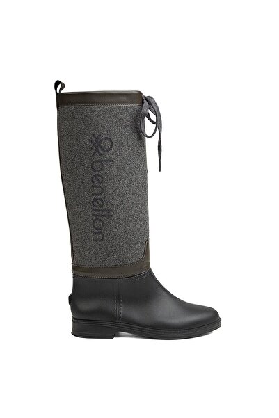 Benetton Benetton Bn-50009 Women's Boots - Long Gray