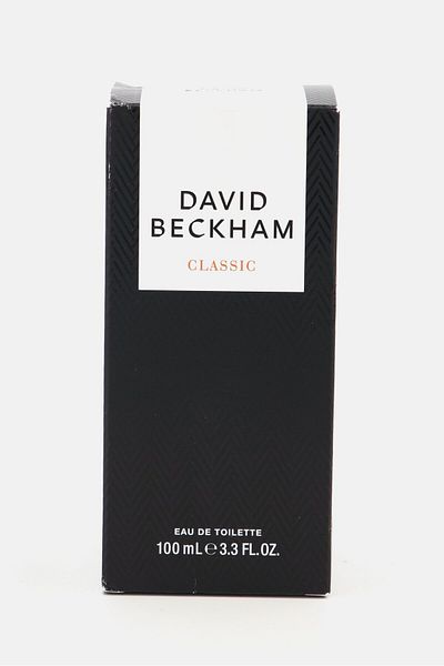 David Beckham Classic Black EDT Spray 100ml, Transparent/Black