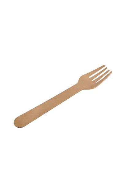 BAKIR EXPRESS Set of 50 Wooden Disposable Forks