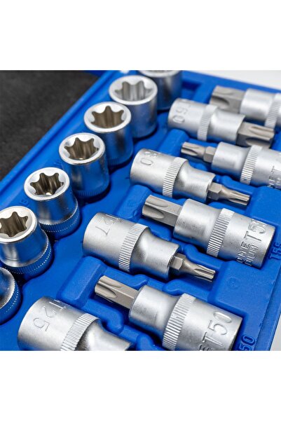 Titi 5440 1/2'' Iç-dış Torx Lokma Anahtar Takımı 19 Parça