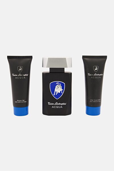 Tonino Lamborghini 3 Pcs Acqua Eau De Toilette Gift Set 125 ml, Black