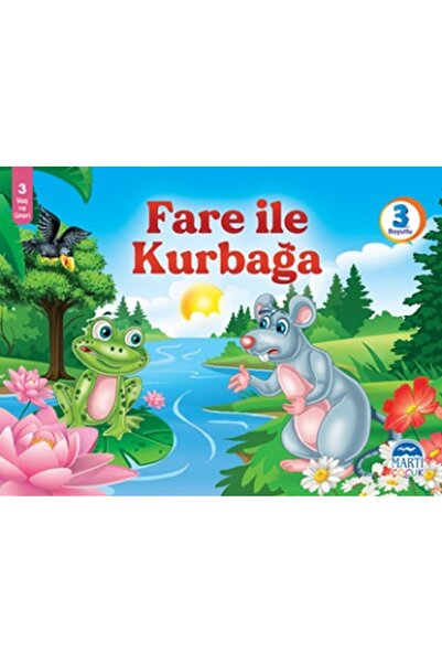 Martı Çocuk Yayınları Fare Ile Kurbağa (3 BOYUTLU)