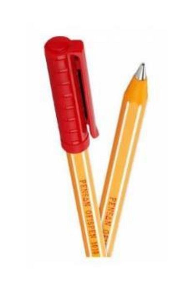 Pensan 1010 Office Pen Ballpoint Pen Red 60's