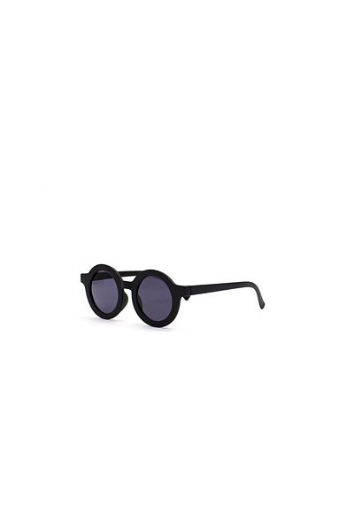 Duke Nickle Unisex Kids Black Round Harry Potter Sunglasses