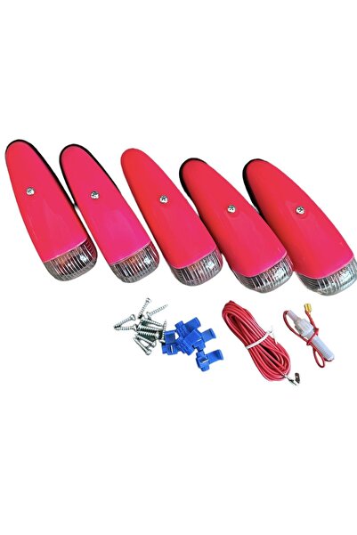 gcstore Pacerpickup Kamyonet 5li Tavan Lambası Pembe Fosforlu Kablo, Ve Vida ...