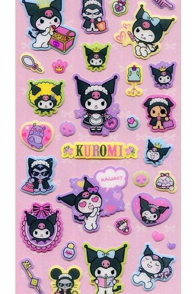 animeandyourworld Kuromi Special Design A4 Notebook - 21*29 Cm, Unlined, Large