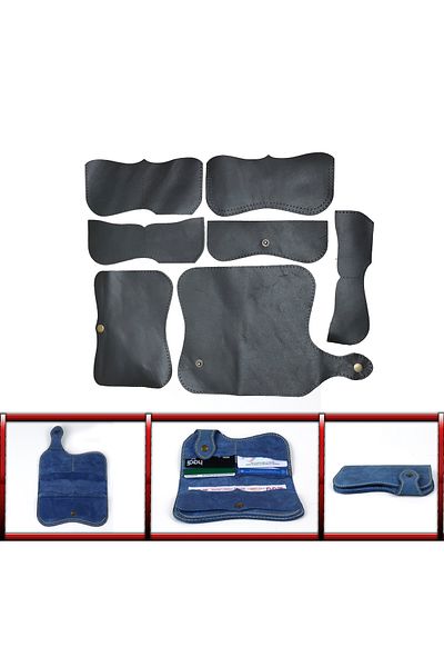AiryFooT Δερμάτινο πορτοφόλι Sofia - DIY Ready Cut Piece