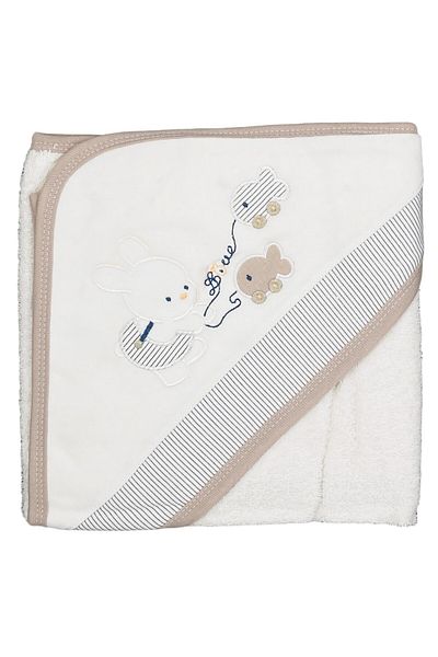 Sebi Fisherman Rabbit Baby Bath - Towel 9879