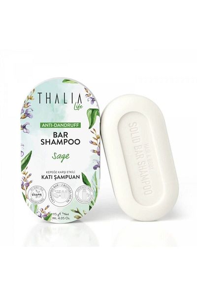 Thalia 115 Gr Solid Shampoo - Effective Against Dandruff