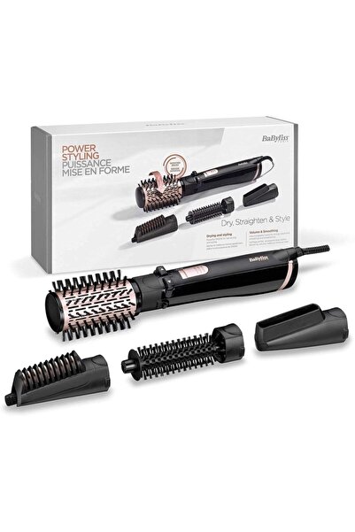 BABYLİSS As200e Rotierende Warmluftbürste Set Brush & Style Ionic, 1000 Watt,...