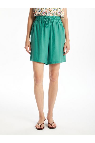 LC Waikiki Gerade Damen-Shorts – elastische Taille