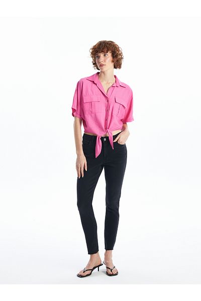 LC Waikiki Pantaloni de damă Mercury Skinny Fit - Croială relaxată