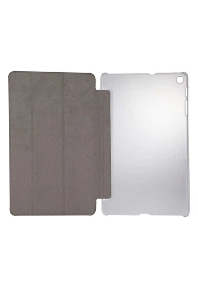 halkhouse Galaxy T720 Tab S5E Smart Cover Standlı Katlanabilir Nubuk Kılıf