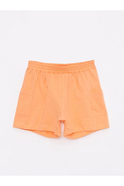 LC Waikiki Basic Elastic Waist Shorts for Girls