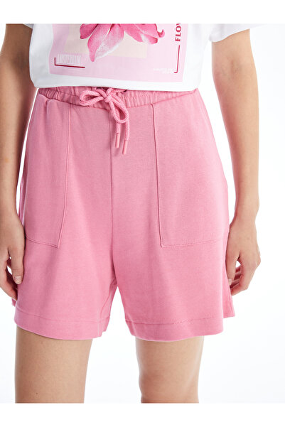 LC Waikiki Pohodlné tvarované dámské šortky s elastickým pasem