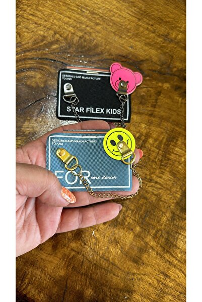 Gönülden Tasarım 7X5 CM 2 Adept medvedić i lanac sa osmehom - pribor za šivenje