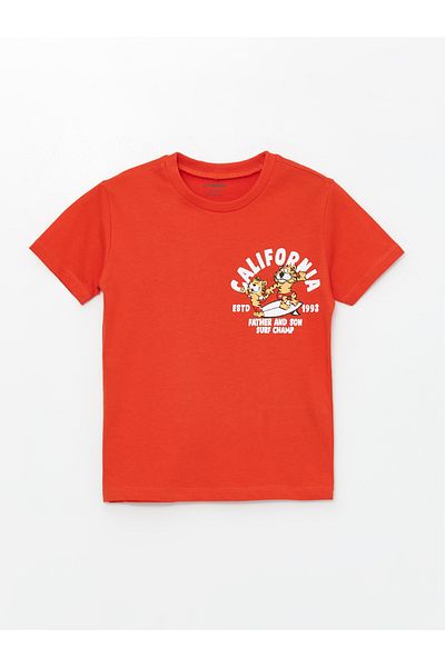 LC Waikiki Crew Neck Short Sleeve T-Shirt for Baby Boy