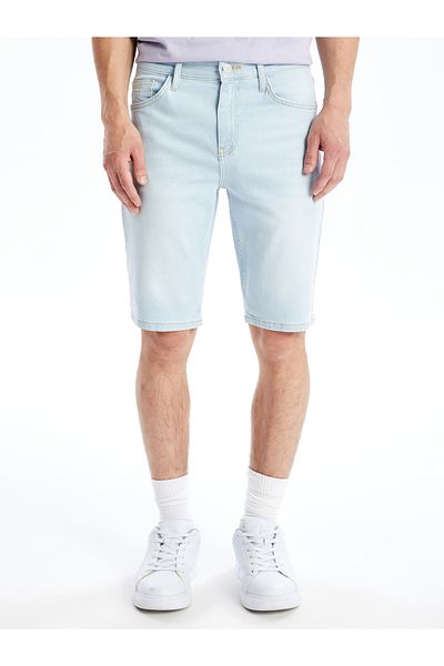 LC Waikiki Men's Slim Fit Jean Shorts