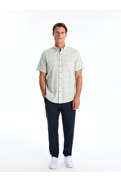 LC Waikiki Kariertes Standard-Herrenhemd