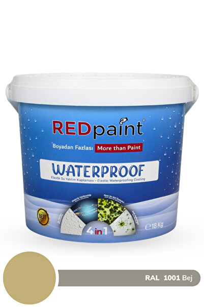 REDpaint Waterproof Elastic ( Elastik Su yalıtım Kaplaması ) Likit Su Yalıtım...