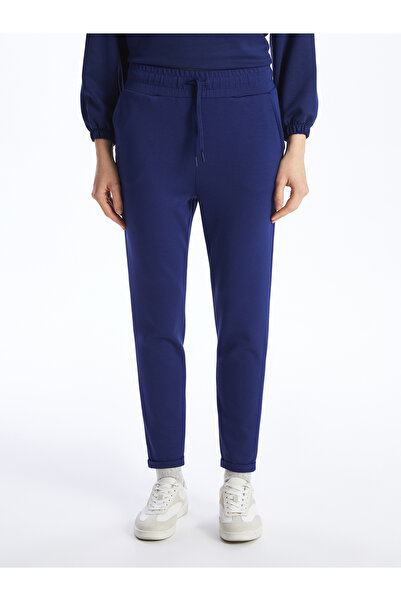 LC Waikiki Női gumírozott derékú, egyenes melegítőnadrág