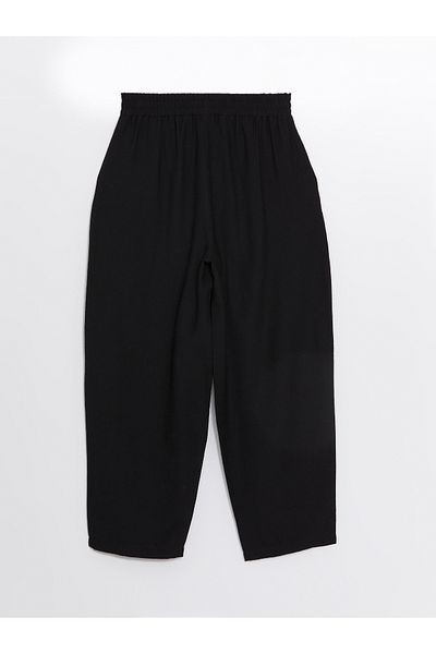 LC Waikiki Comfortable Molded Women's Trousers with Elastic Waist