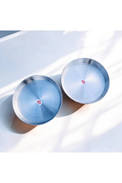 Metler Alüminyum Yuvarlak Tepsi Davul Fırın Börek Tepsisi 30 Cm 1 Adet