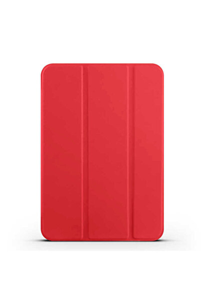 halkhouse iPad Mini 2021 (6.Nesil) Smart Cover Standlı Katlanabilir Nubuk Kılıf