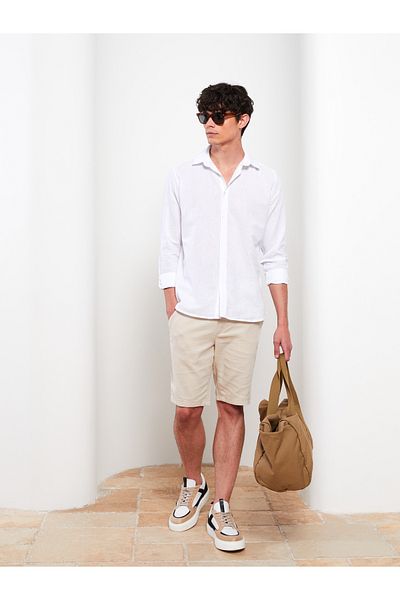 LC Waikiki Ανδρικό σορτς Gabardine Slim Fit