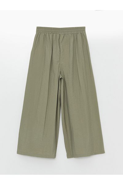 LC Waikiki Wide Leg and Elastic Waist Women's Trousers