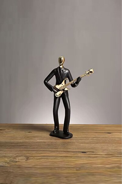 Rgv-b30 Decorative Trinket Room And Table Ornament Man Playing Guitar