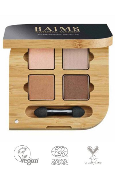 baims Organic Vegan Quadruple Eyeshadow