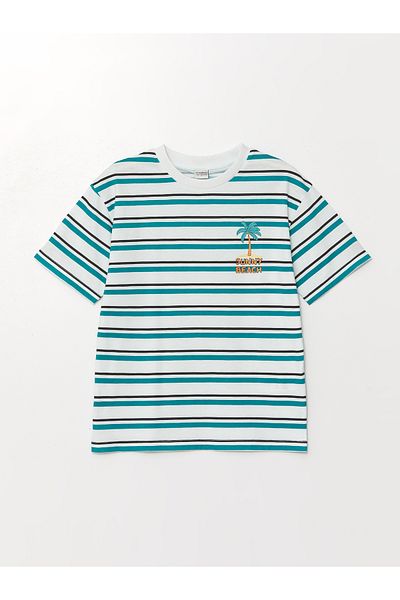 LC Waikiki Boy's Oversize Crew Neck T-Shirt