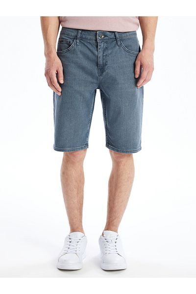 LC Waikiki Slim-Fit-Jeansshorts für Herren