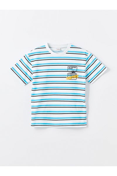 LC Waikiki Tricou oversize pentru băiat cu gât crew