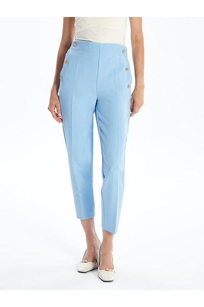 LC Waikiki Pantaloni mulati confortabili de dama cu talie elastica