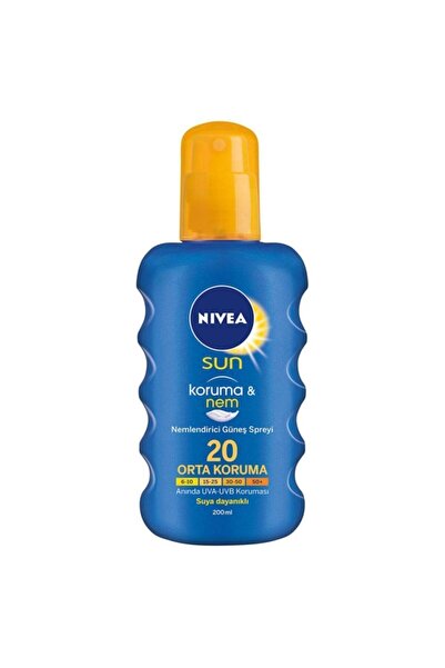 NIVEA Sun Koruma&nem Nemlendirici Güneş Spreyi Spf20 200ml