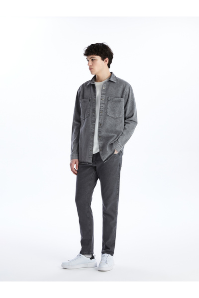 LC Waikiki Ανδρικό τζιν παντελόνι με κανονική εφαρμογή 779