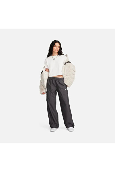 Nike Sportswear Trend - Woven Cargo Wide Cut Kadın Eşofman Altı FN5197 060