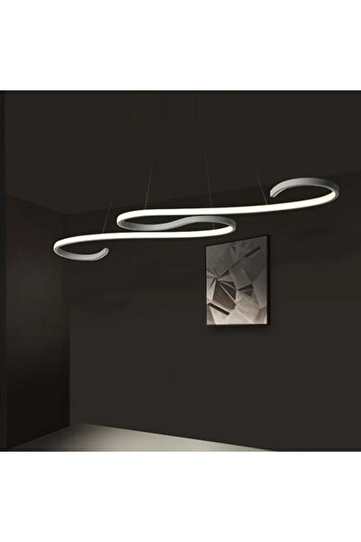 Pera İHRACAT / Sarkıt Avize / Infinty / 120 cm / Antrasit Gövde / 3 Renk Işık