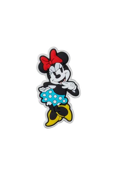 Jibbitz 10010017-1 Disneys Minnie Mouse Character Unisex Terlik Süsü