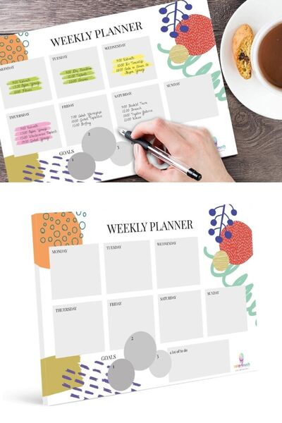 colortouch Hope Weekly Planner - Εβδομαδιαίο Σημειωματάριο