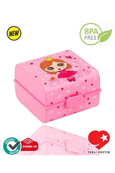 Peaceful Bpa Free Lisanslı Prenses Desenli Beslenme Kutusu