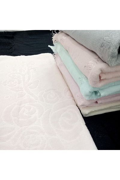 AYHOME Dowry Needlework Embroidery Etamine Embroidery Hand Face Halo Set Etamine Towel 6 Pieces 50 X 90 Cm Mixed Color