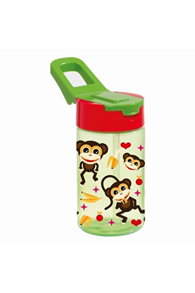 Genel Markalar Herevin 0,43lt Cc Maymun Desenli Pipetli Matara (suluk)