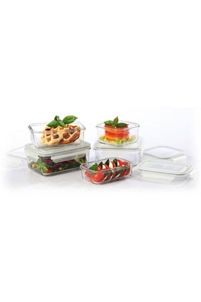 Glasslock Rectangular Glass Storage Container 1000 ml